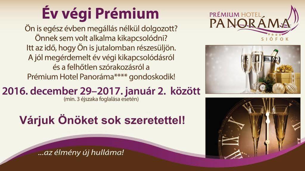 Hotel Premium Panorama Siofok
